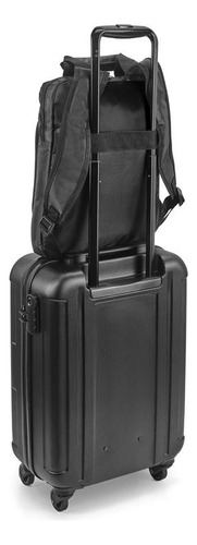 Mochila 840d para ordenadores portátiles de hasta 15 pulgadas, color negro