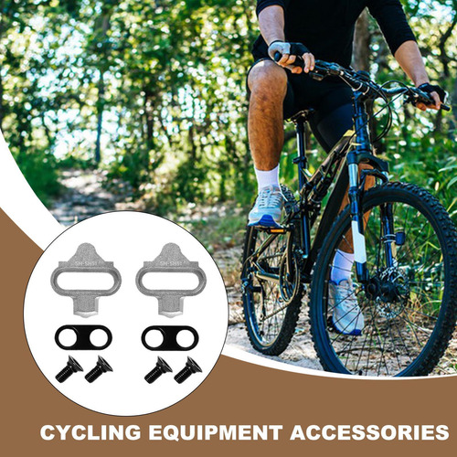 Clips Spd Para Ciclismo Conjunto De Tacón De Pedal Spd Celid