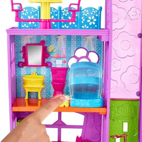 Polly Pocket Mega Casa de Surpresas, Mattel