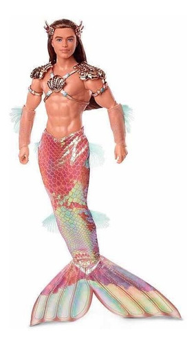 Barbie Sirena Y Ken Rey Del Océano Paquete Promoción! (Usado)