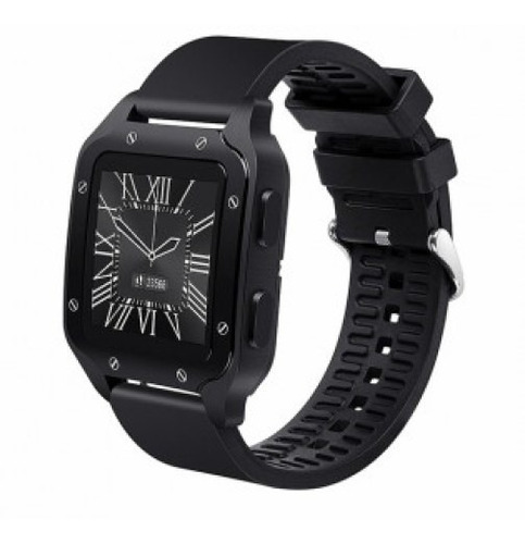 Colmi Smartwatch Land 2 Leather Black Monitor De Salud