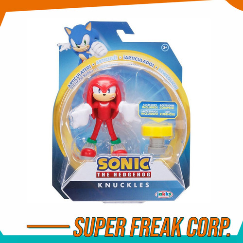 Knuckless Figura Articulada Sonic The Hedgehog 4 Pulgadas