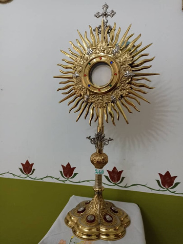 Custodia De Metal Original - Arte Custodia Religiosa
