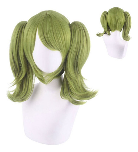 Peluca De Pelo Anime Danganronpa Cosplay Monaka