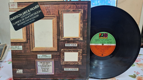 Emerson Lake & Palmer Cuadros De Una Exposicion Lp Vinilo Nm