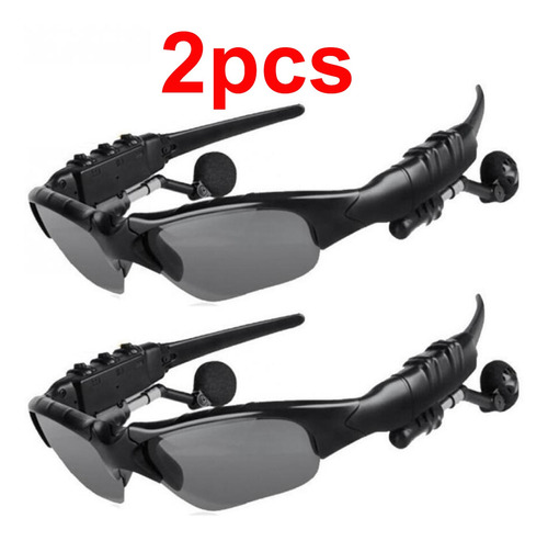 2 X Gafas De Sol Inteligentes Con Auriculares Bluetooth Inal