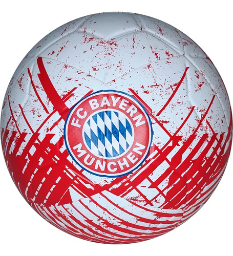 Bola De Futebol De Campo Nº 5 Bayern De Munique - Branca Cor Branco