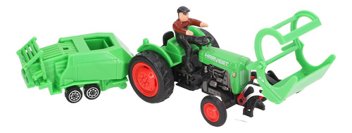 Kit De Maqueta De Tractor Toy Alloy Farm Cars 1:48