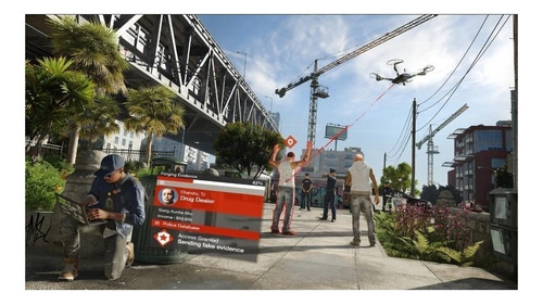 Imagen 5 de 5 de Watch Dogs 2 Standard Edition Ubisoft PS4 Físico