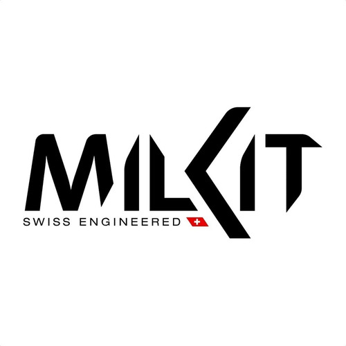 Imagen 3 de 7 de Kit Tubeless Milkit Compact Valve & Refill 45mm Con Medidor