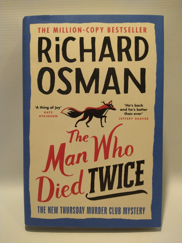 The Man Who Died Twice Richard Osman Penguin 