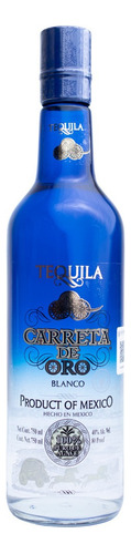 Tequila Carreta De Oro Blanco 750 Ml