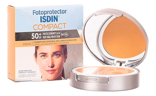 Isdin Fotoprotector Compacto Fps50+ 10 Gr  Con Color