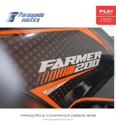 Imagem 7 de 15 de Atv Fun Motors Farmer 200