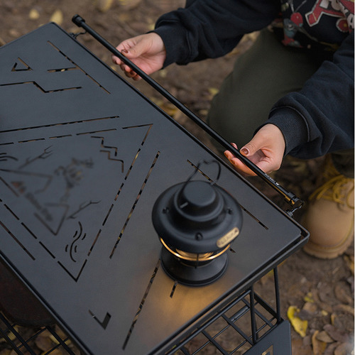 Mesa De Camping Portátil Plegable De Aleación De Aluminio Y