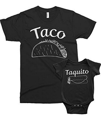 Disfraces De Bebé - Threadrock Taco & Taquito Infant Bodysui