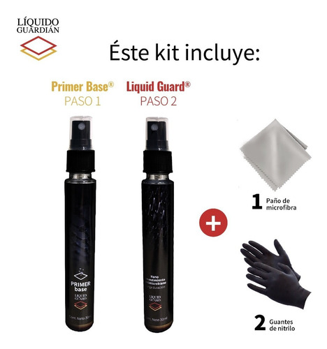Antivirus Y Bacterias Capa Protectora Liquid Guard 30ml