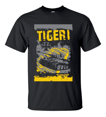 Playera Panzer Vi Tiger I German Tank Tanque Aleman M1616