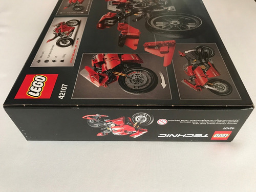 Ducati Panigale V4 R Lego Technic 42107 Moto Ducatti 646pz (Usado)