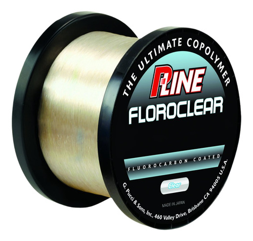 P-line Floroclear Bulk Spool (3000 Yardas, 15 Libras)