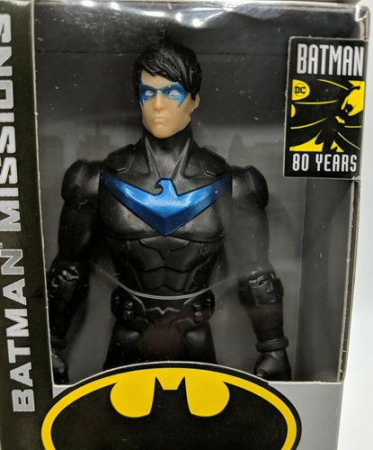 Figura De Acción Nightwing Dc Comics Oficial