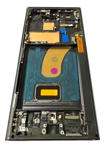 Frontal Tela Display C/aro Para S23 Ultra S918 Vivid Oled