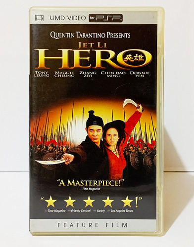 Jet Li Hero (2002) Película Psp Físico