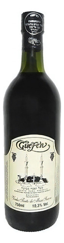 Guéfen vinho judaico tinto kasher para pessach guéfen suave