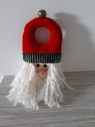 Muñeco De Santa Claus Colgador Para Puertas Decorativo 