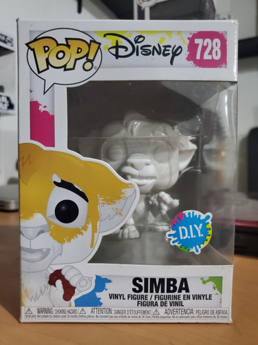 Funko Pop! Simba D.i.y. 728 - Rey Leon (Usado)