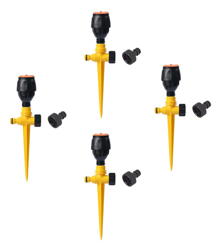 Youpin 4pcs Rociadores Giratorios De Jardín Rociadores De