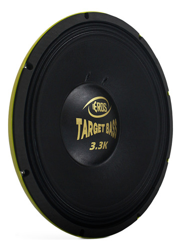 2 Woofer 15 Pol Eros E-15 Target Bass 3300w Rms 8 Ohms Grave
