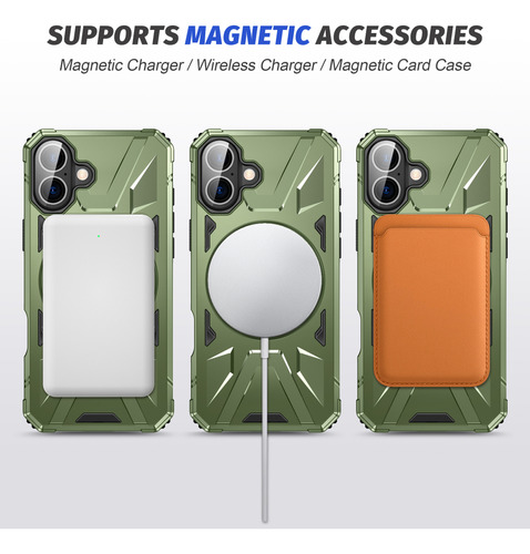 Funda Magsafe Anillo 360 Protección Para iPhone 11/12/13/14