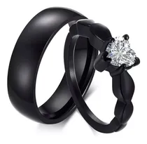 Comprar Duo Anillos De Pareja Novios Amigos Mi Pequeño Corazón