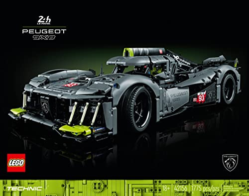 Lego Technic Peugeot 9x8 24h Hipercoche Híbrido De Le Mans 4
