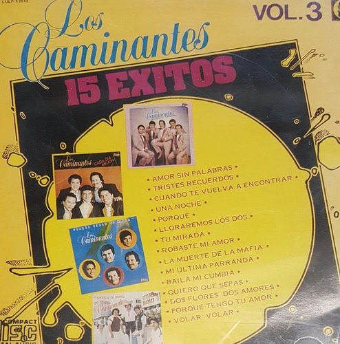 Los Caminantes 15 Exitos Cd