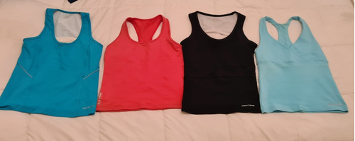 Ropa Remeras Gym Lote 4 Remeras