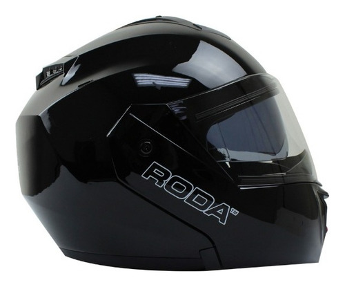 Casco Roda Revenge Negro Abatible Svs