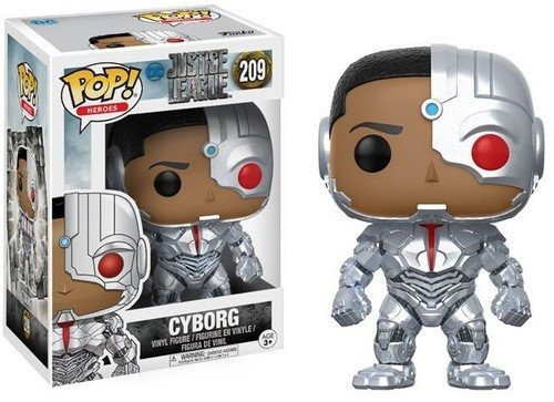 Pop! Películas: Dc Justice League Cyborg Toy Figure.