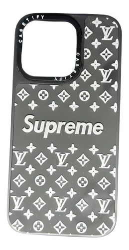 Funda Para iPhone Estilo Casetify Supreme