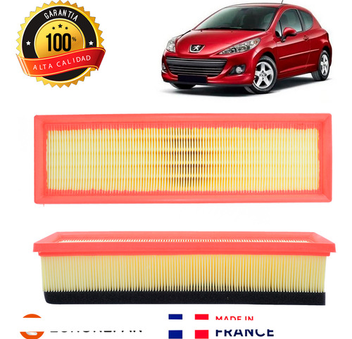 Filtro Aire Para Peugeot 207 Compact 1.4 Tu3j 2007 2013