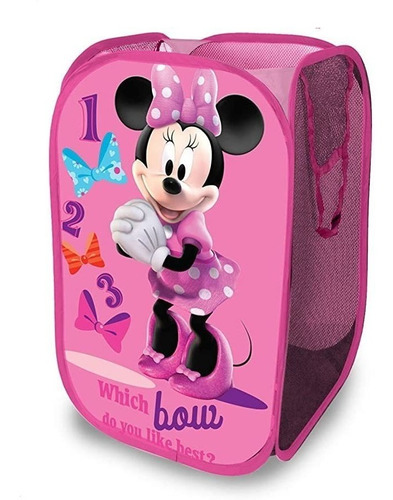 Disney Minnie Mouse Cesto Para La Ropa, Minnie Mouse