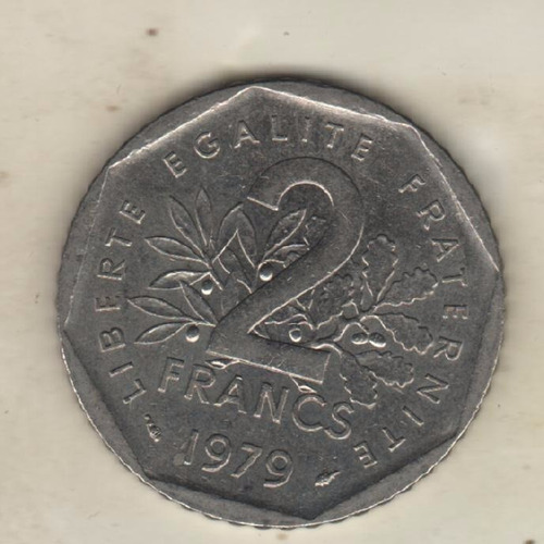 Francia Moneda De 2 Francos Año 1979 Km 942.1 - Xf-