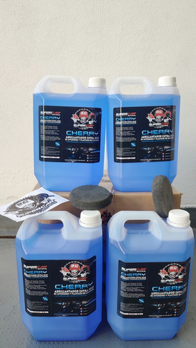 Pack Silicona Interior ,vinilicos .plasticos Cherry Supercar Azul
