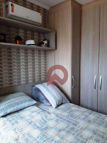 Imagem 17 de 24 de Apartamento Com 3 Dormitórios À Venda, 90 M² Por R$ 420.000 - Vila Guilhermina - Praia Grande/sp - Ap3549
