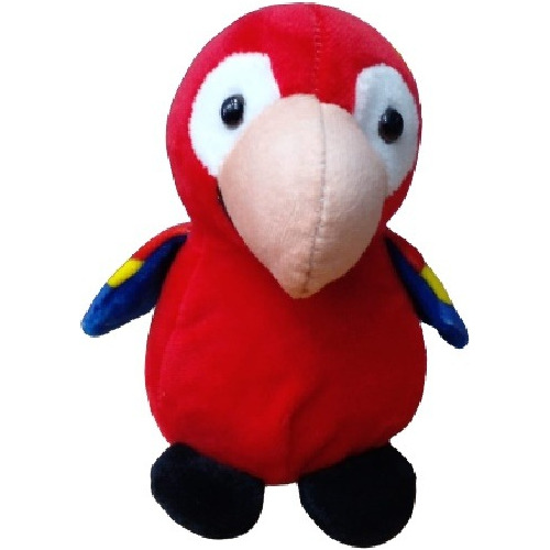 Juguete Peluche Para Perros Loro Perico Mediano