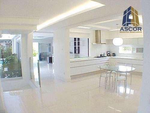 Imagem 4 de 23 de Excelente Casa De Alto Padrão Em Jurerê Internacional. 4 Suites, 7 Banheiros, Garagem Para 4 Carros, Florianópolis. Ca0035 - Ca0035