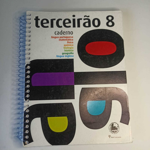 Kit 2 Livros Anglo Sistema De Ensino Terceirão Vol 8 Caderno E Caderno De Exercícios (Usado)