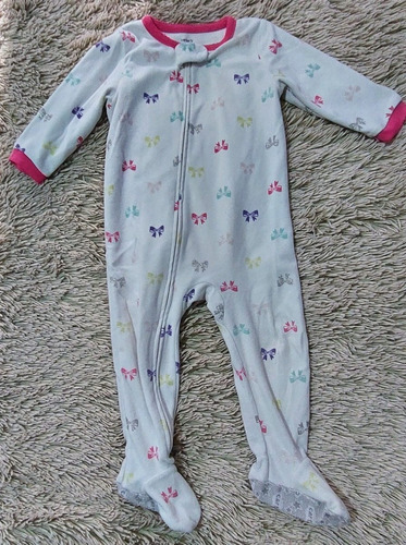 Enterito Pijama Carter's Polar Bebe Beba Niña 1