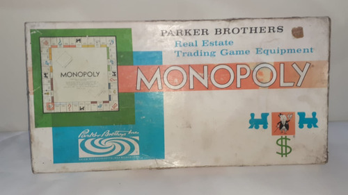 Monopolio, Vintage ,monopoly , Parker Brothers New 